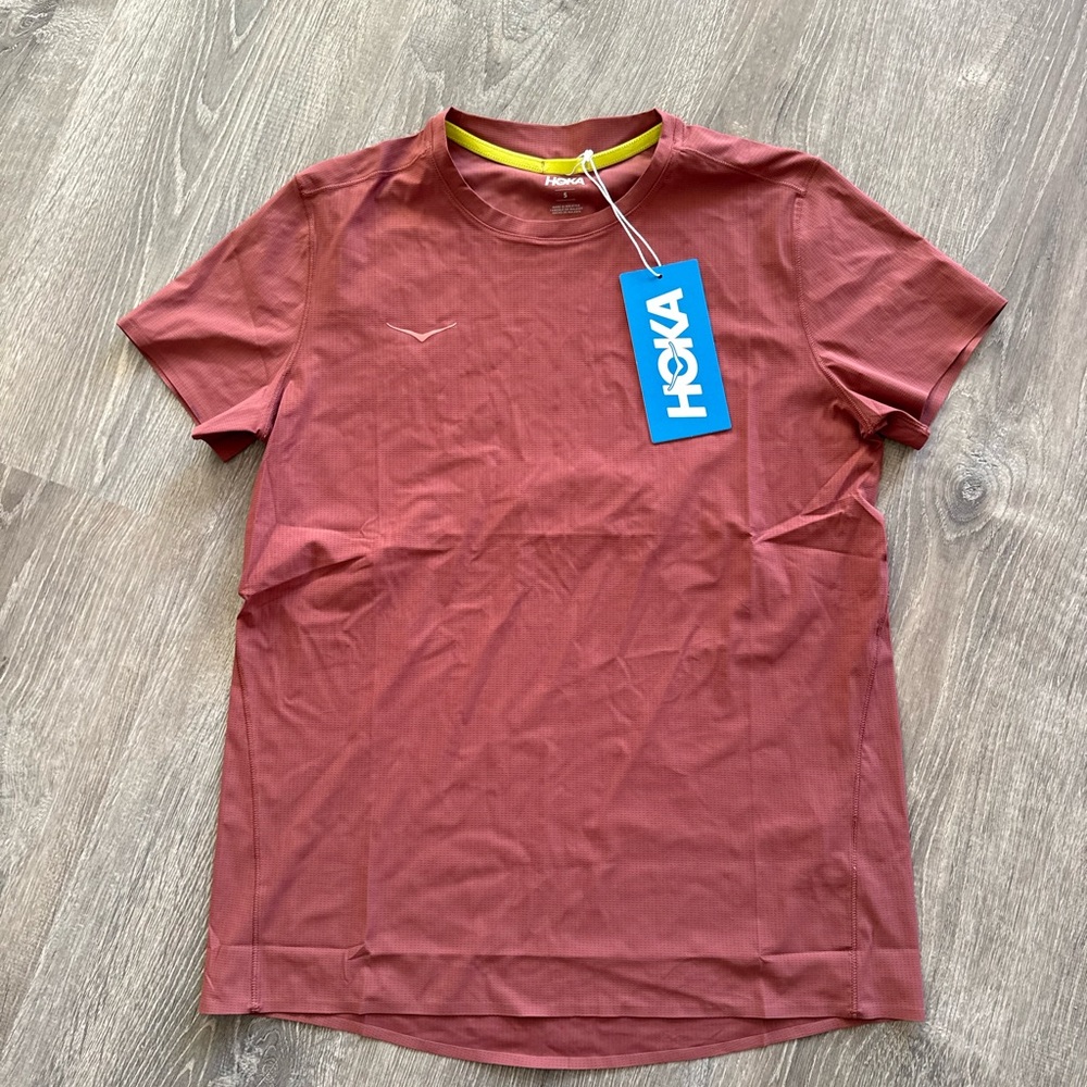 Hoka Rust Short Sleeve Tee